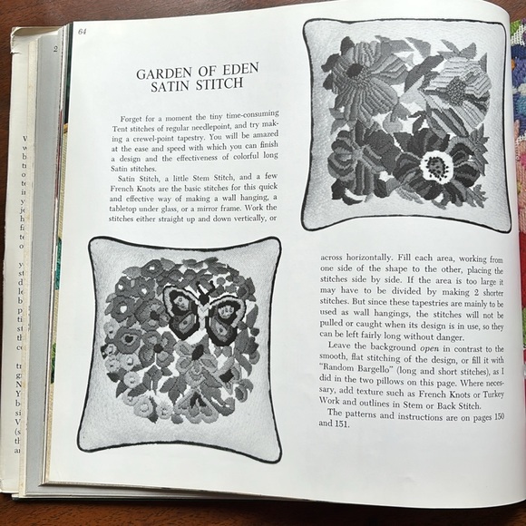 Set of 2 Vintage Yarn Crafting Books 1970’s - Picture 8 of 13